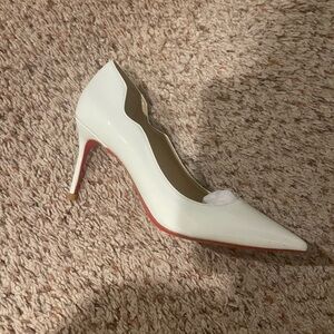 Chic White Stiletto Heels